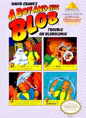 David Crane's A Boy and His Blob - Trouble on Blobolonia (USA)